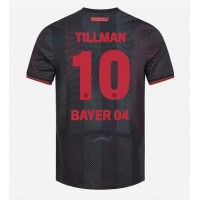 Moški Nogometni dresi Bayer Leverkusen Malik Tillman #10 Domači 2025-26 Kratek Rokav